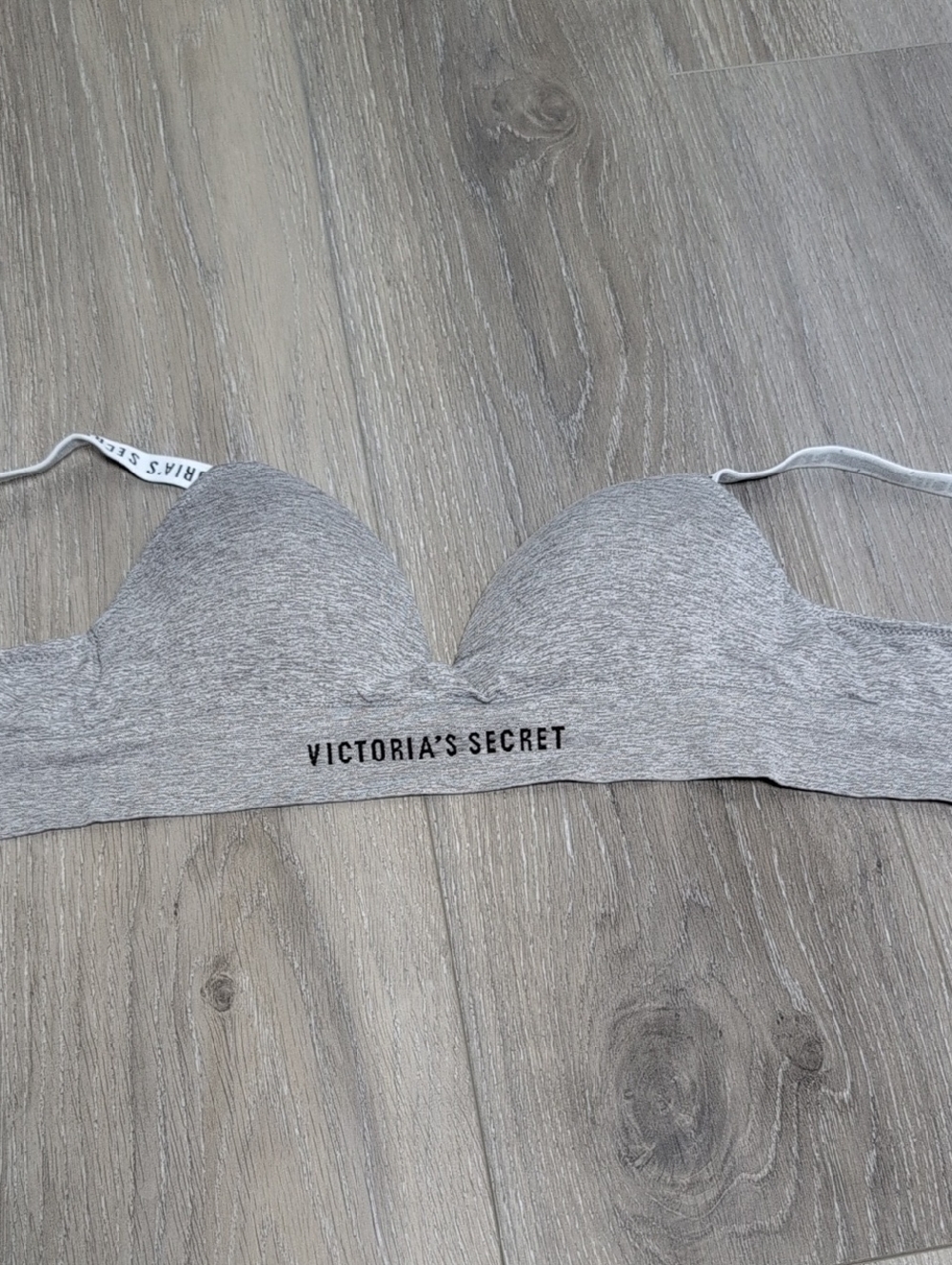 Victoria's Secret Heather Gray Seamless Wireless Bra